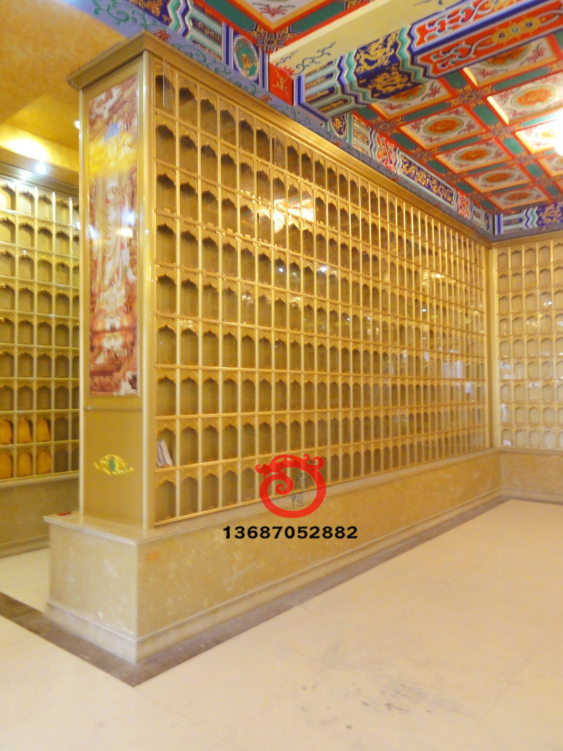 萬(wàn)佛殿裝修實(shí)景圖（12）