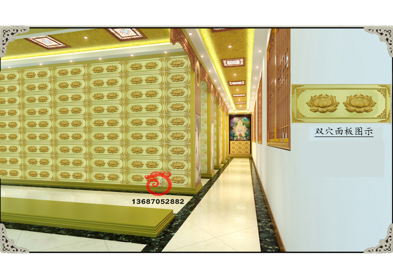 骨灰存放架效果圖-7